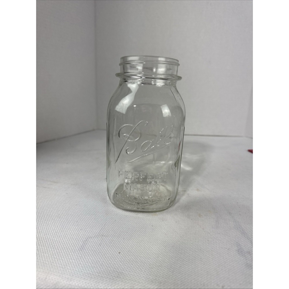 Ball Perfect Mason Jar Clear 1 Qt Square‎